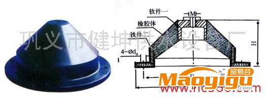 供應(yīng)廠家直供JGD-D型橡膠剪切隔振器，隔振降噪