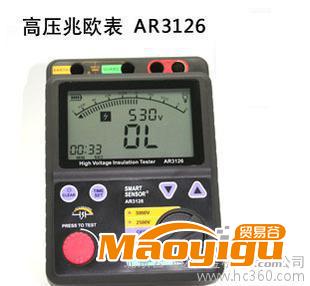 供應(yīng)?，擜R3126數(shù)字高壓兆歐表 絕緣電阻表 5000V 全新正品 帶機號