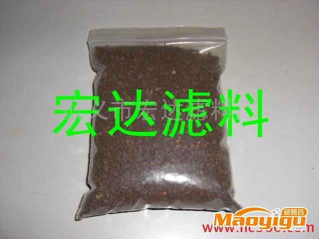 供應(yīng)宏達(dá)高含量錳砂濾料淄博用錳砂濾料濰坊環(huán)保公司用錳砂濾料