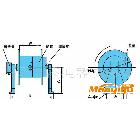 彈簧電纜卷筒水平地面卷取