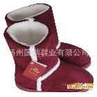 供應(yīng)朋緣毛絨雪地靴104品牌直銷(xiāo) 正品 紫紅色 加