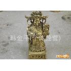 銅財(cái)神 文財(cái)神工藝品 銅質(zhì)工藝品 工藝品擺件高16CM  001