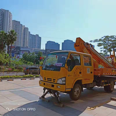 廣東潮南車載式云梯車出租-中橋建