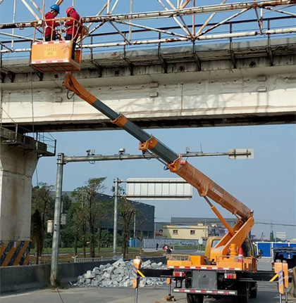 廣東南山天橋刷漆車出租-中橋建