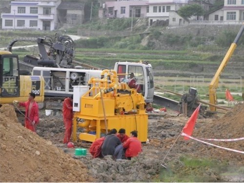 蘭州打樁泥漿處理車陜西延安泥漿分離器