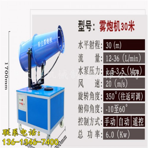 新聞√（盤錦自動(dòng)霧炮機(jī)價(jià)格廠家